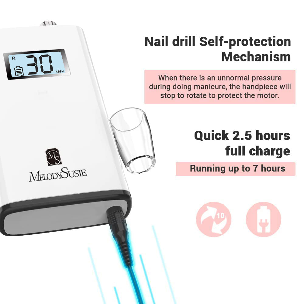 SR1-Scamander Rechargeable Nail Drill 30,000RPM