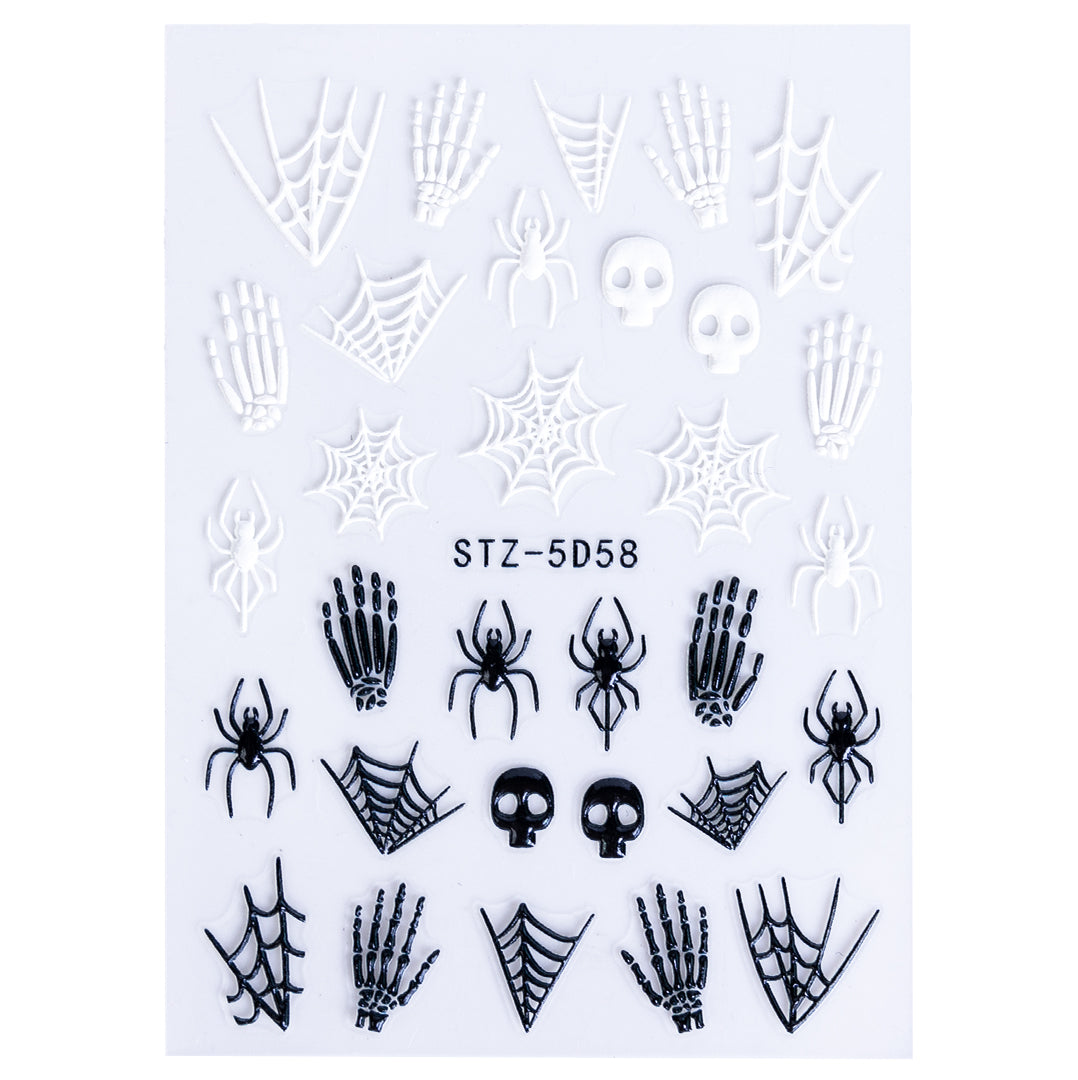 3D Halloween Nail Art Charms