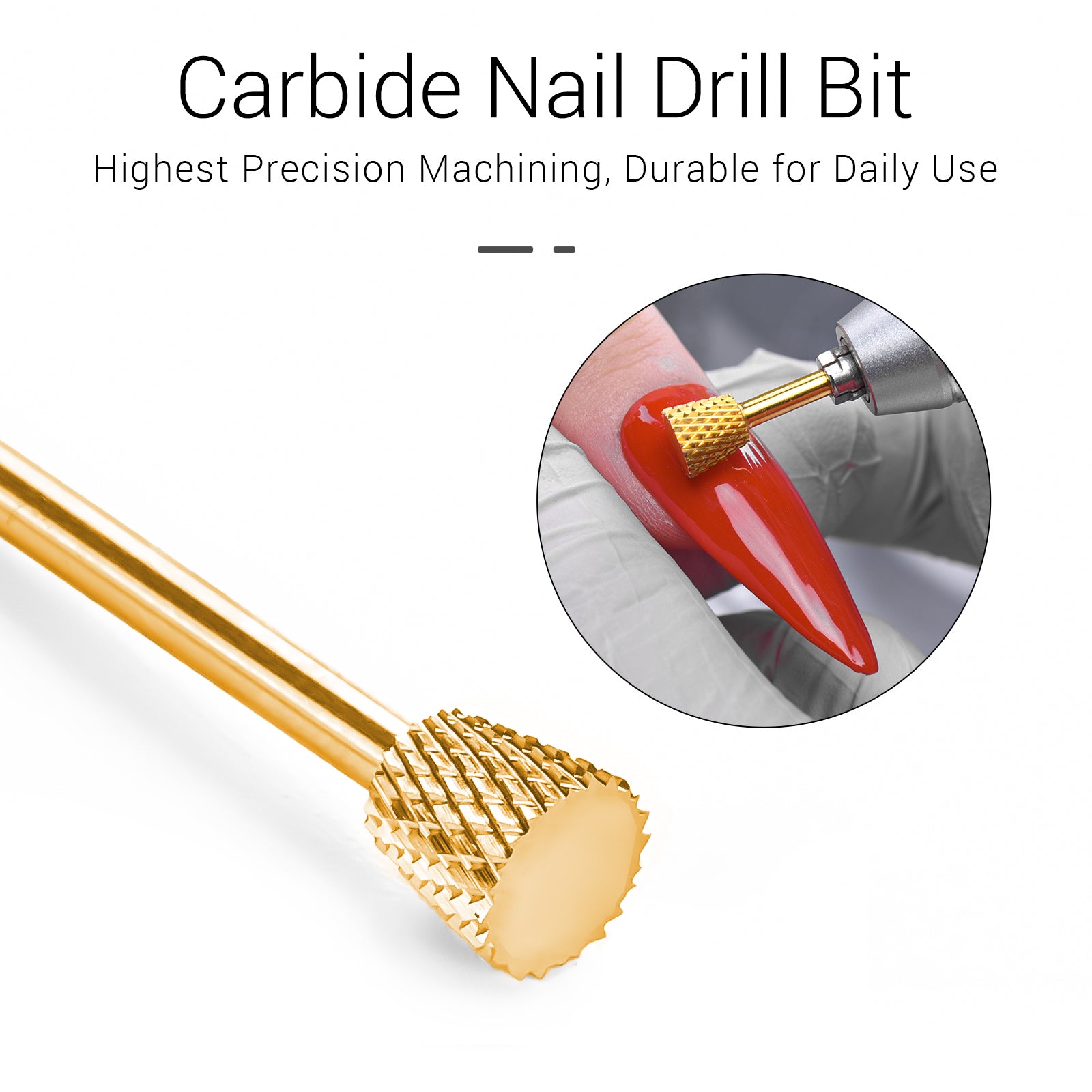 Tungsten Carbide 4 Week Inverted Backfill Nail Drill Bits - Medium (1pc)