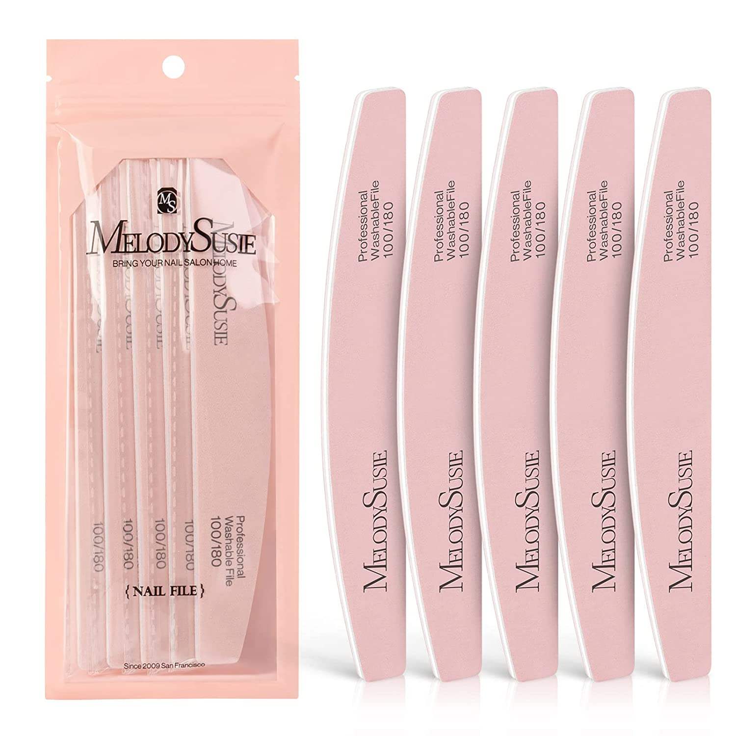 Washable Halfmoon Nail Files 100/180