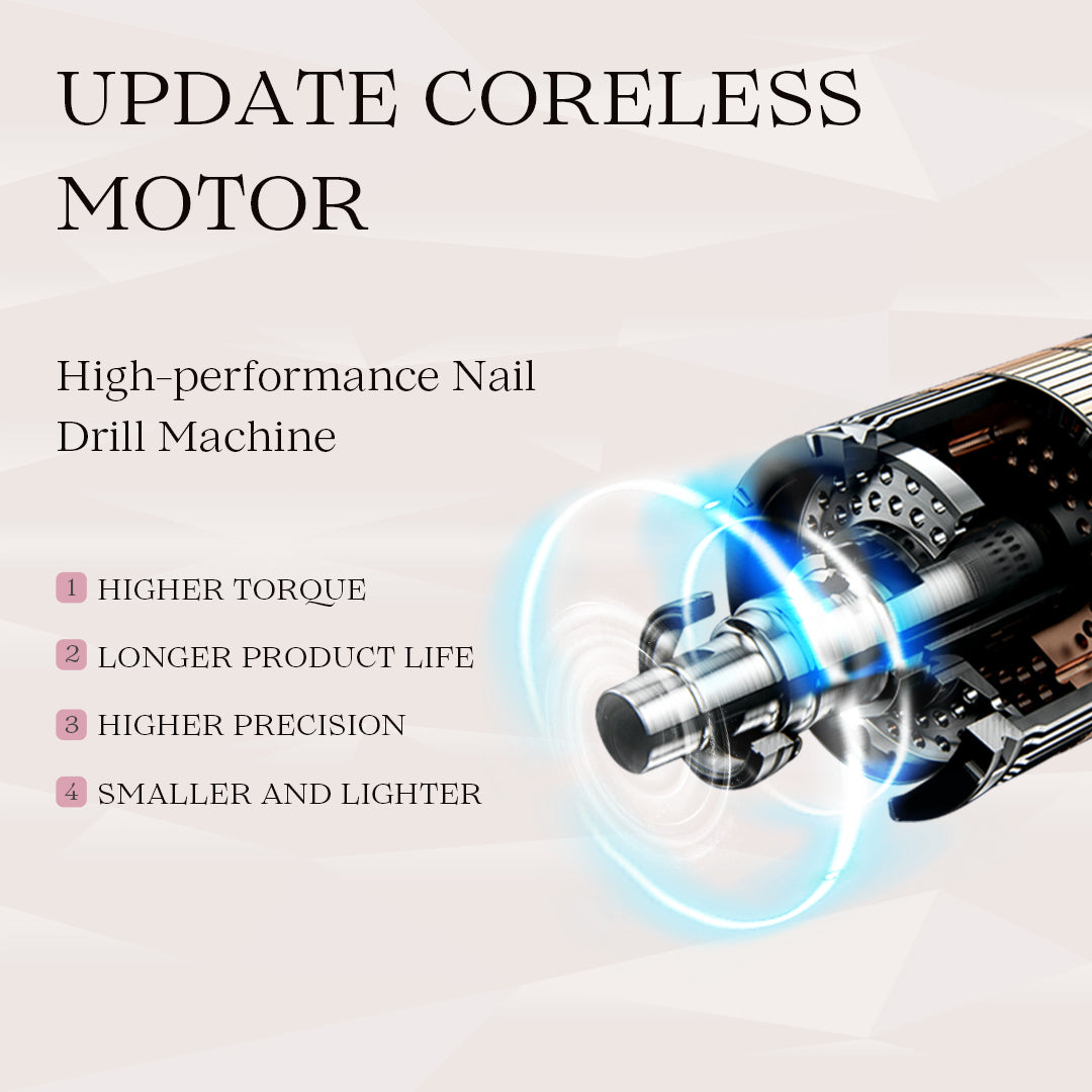 MR5 (M-M400D) Rechargeable Nail Drill 35,000 RPM
