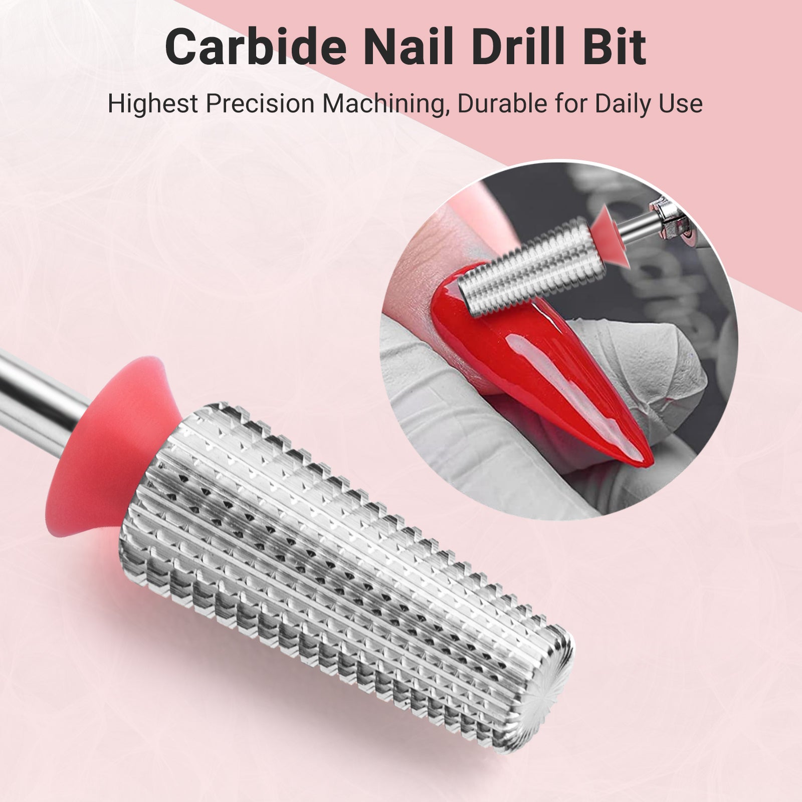 Tungsten Carbide Professional 5 in 1 Nail Drill Bits