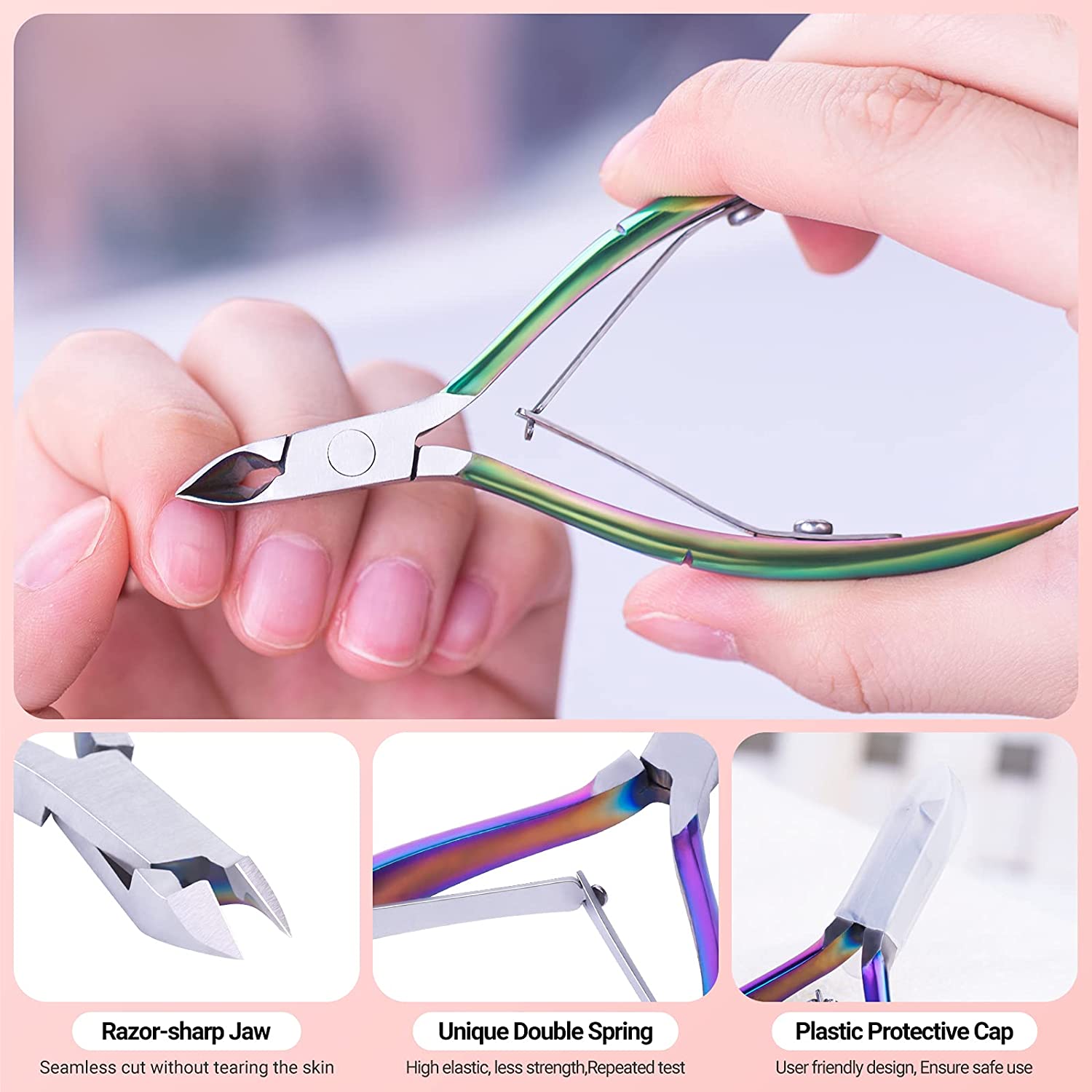 Acrylic Nail Clipper 4 in 1 Kit