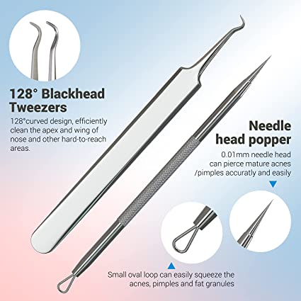 Blackhead Removal/Pimple Popper Tool Kit