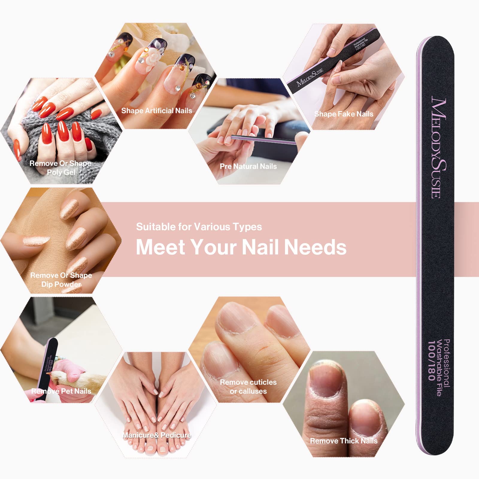MAJESTIQUE 4 Way Finger Buffer and Nail File, Emery Boards For Natural Nails  - Price in India, Buy MAJESTIQUE 4 Way Finger Buffer and Nail File, Emery  Boards For Natural Nails Online