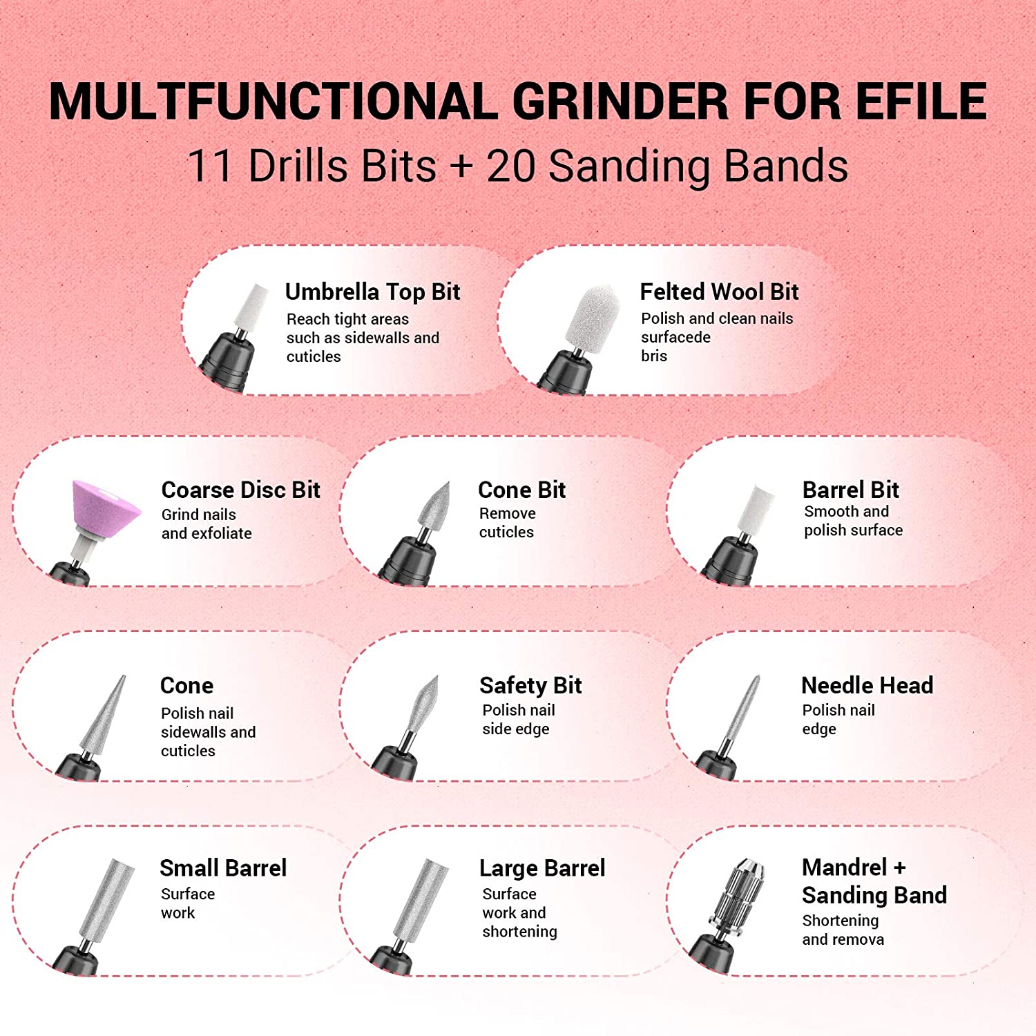Portable Electric Nail Drill