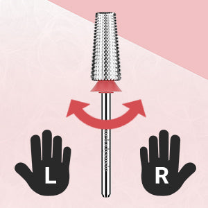 Tungsten Carbide Professional 5 in 1 Nail Drill Bits