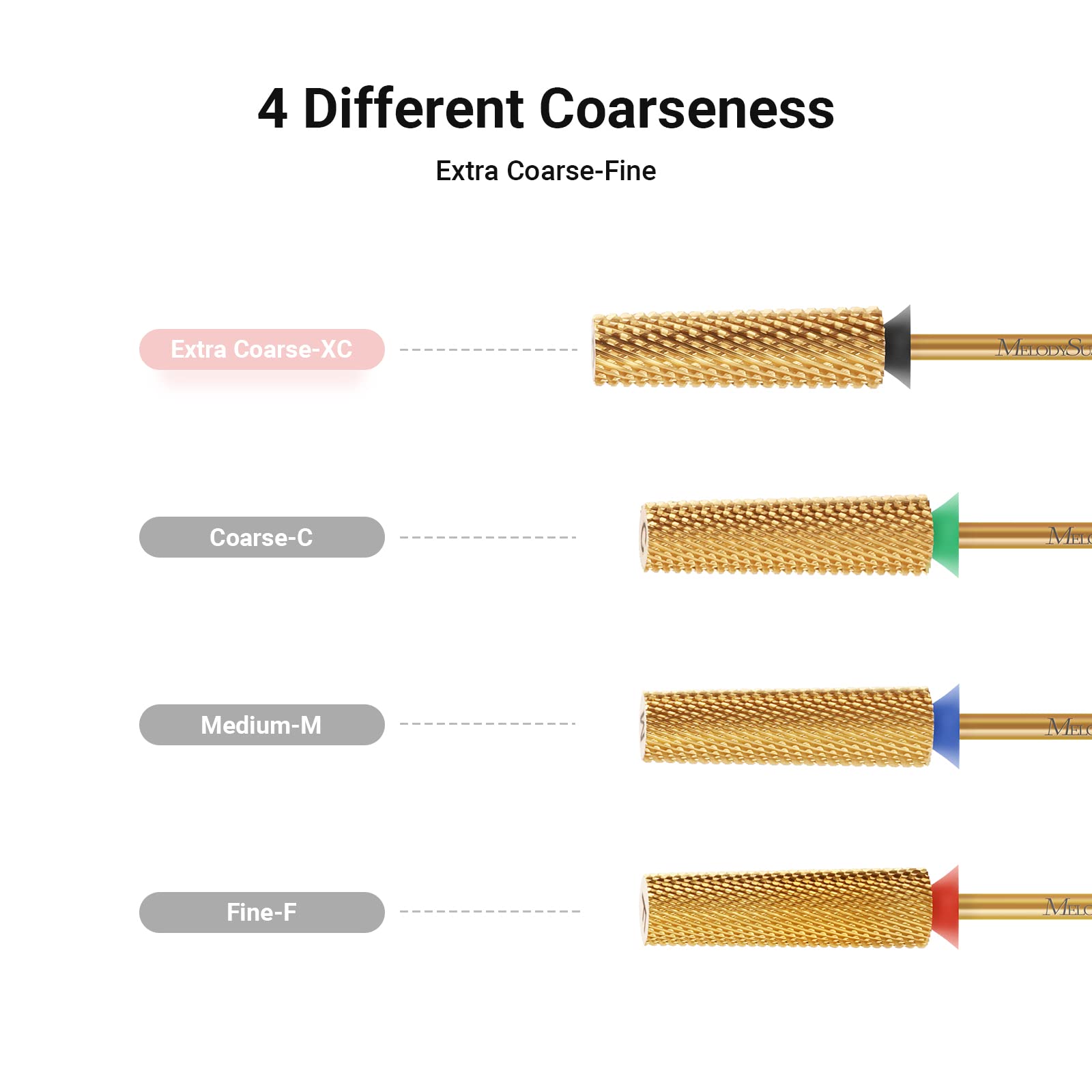 Super Long Tapered Tungsten Carbide Nail Drill Bits