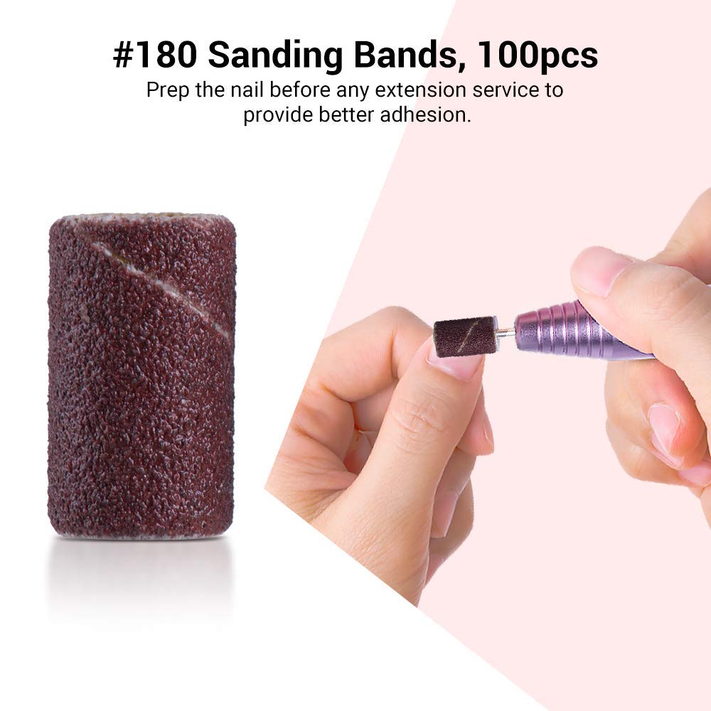 Colorful 100pcs Professional Sanding Bands