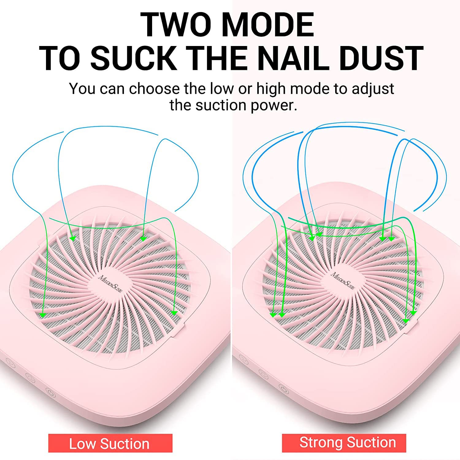 Nail Dust Collector-Pink