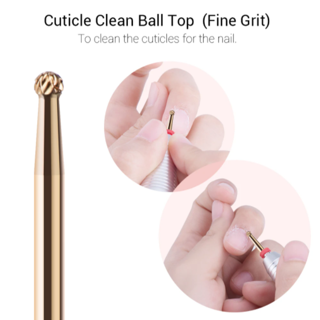 Sanitizer Box Gold Carbide Bits Set