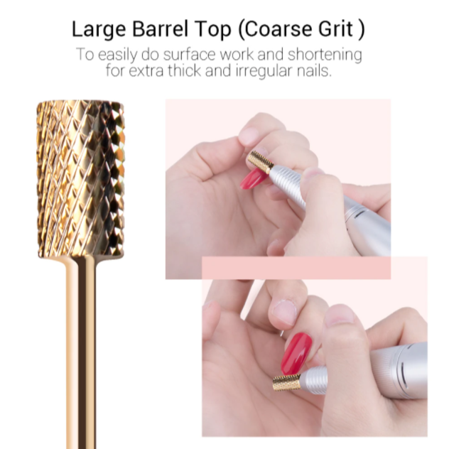 Sanitizer Box Gold Carbide Bits Set