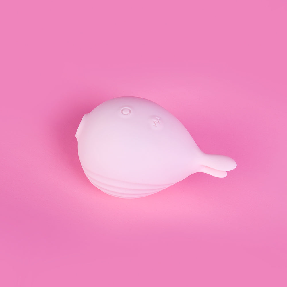 Sucking Vibrating Egg Massager with Magical Tail